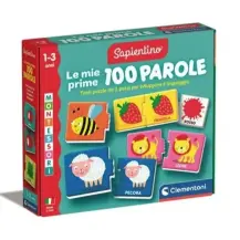 Montessori Le Mie Prime 100 Parole – Libro educativo per ba Clementoni