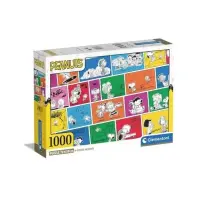 Peanuts Puzzle 1000 Pezzi con Poster Clementoni