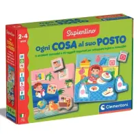 Sapientino Montessori Ogni Cosa al Suo Posto Clementoni