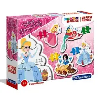 Princess I Miei Primi 4 Puzzle Clementoni