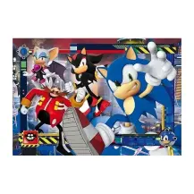 Sonic Puzzle 180 Pezzi con Sticker Clementoni