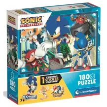 Sonic Puzzle 180 Pezzi con Sticker Clementoni