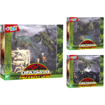 Playset Dinosauri con Personaggio – Gioco Avventura