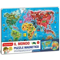 Sapientino Mondo Puzzle Magnetico Clementoni