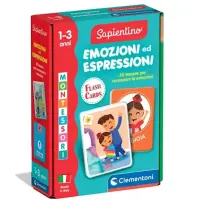 Sapientino Emozioni ed Espressioni Flashcards Clementoni
