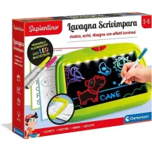 Sapientino Lavagna Scrivimpara LED – per bambini 3+ Clementoni