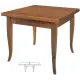 Tavolo a Libro in Legno 100x100 cm Generoso