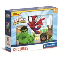 Spidey Set 12 Cubi Clementoni