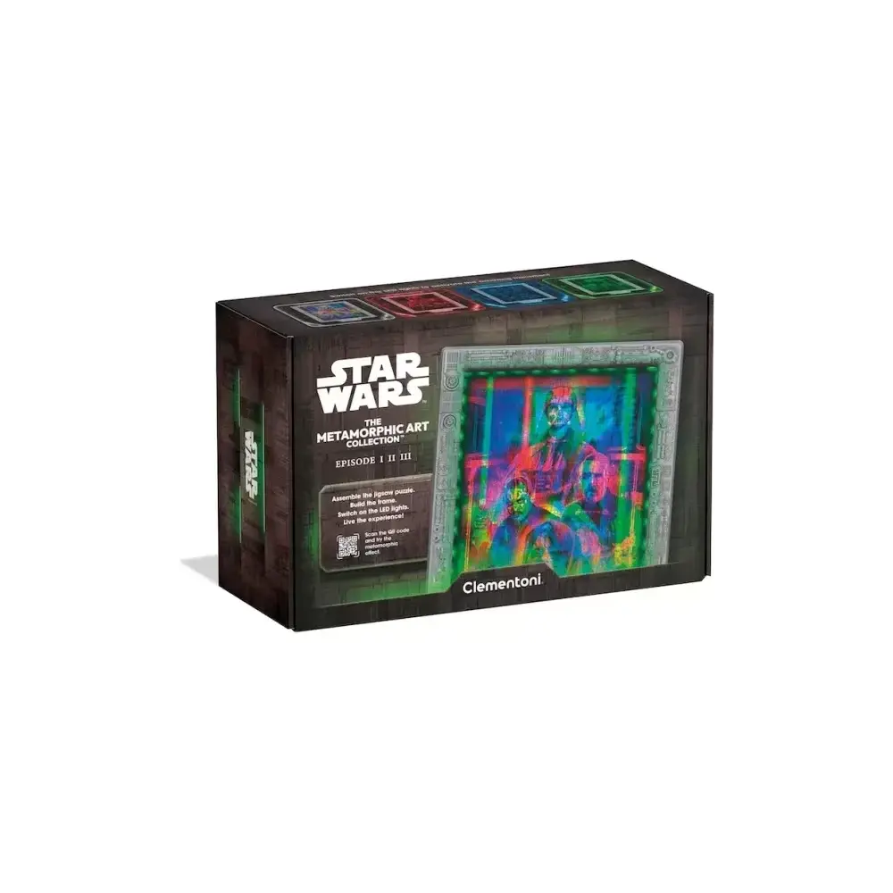 Star Wars Episodi I-II-III Metamorphic Art Clementoni