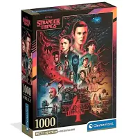 Stranger Things Puzzle 1000 Pezzi con Poster Clementoni
