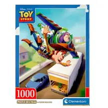Toy Story Puzzle 1000 pezzi con Poster – 1000 pezzi Clementoni