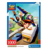 Toy Story Puzzle 1000 pezzi con Poster – 1000 pezzi Clementoni