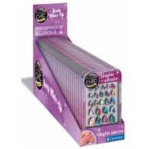 Crazy Chic Unghie Adesive Farfalle Clementoni