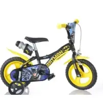 Bicicletta Batman 14 Pollici con Rotelle Dino Bikes