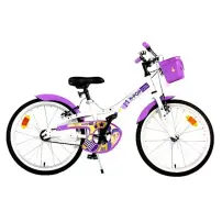 Bicicletta K-Pop Idol 20 Pollici con Cestino Dino Bikes