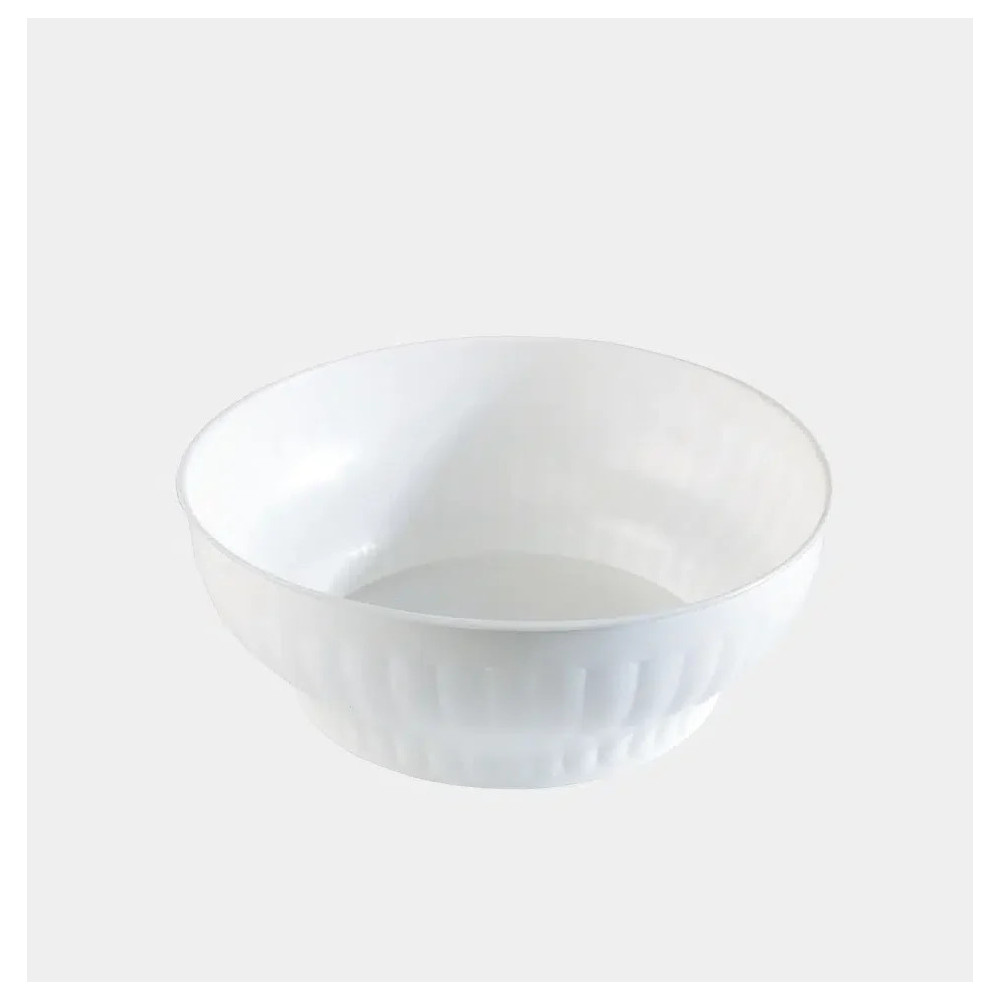 INSALATIERA PLASTICA COSTOLATA