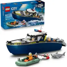LEGO City 60456 Inseguimento sul Motoscafo della Polizia
