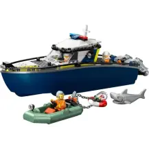 LEGO City 60456 Inseguimento sul Motoscafo della Polizia