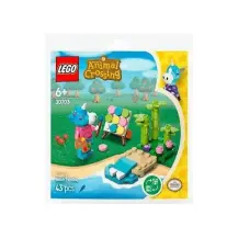 LEGO Animal Crossing 30703 Giuliano Dipinge sulla Spiaggia