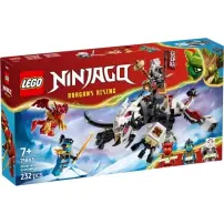 LEGO NINJAGO 71863 Zilvar e Grimtak la Bestia Drago