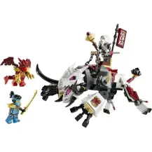 LEGO NINJAGO 71863 Zilvar e Grimtak la Bestia Drago