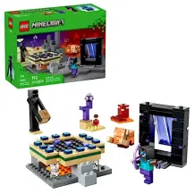 LEGO Minecraft 21584 Viaggio nel Portale del Nether e dell'End