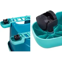Carrello con Rotelle per Secchio Clean Twist Ergo Leifheit