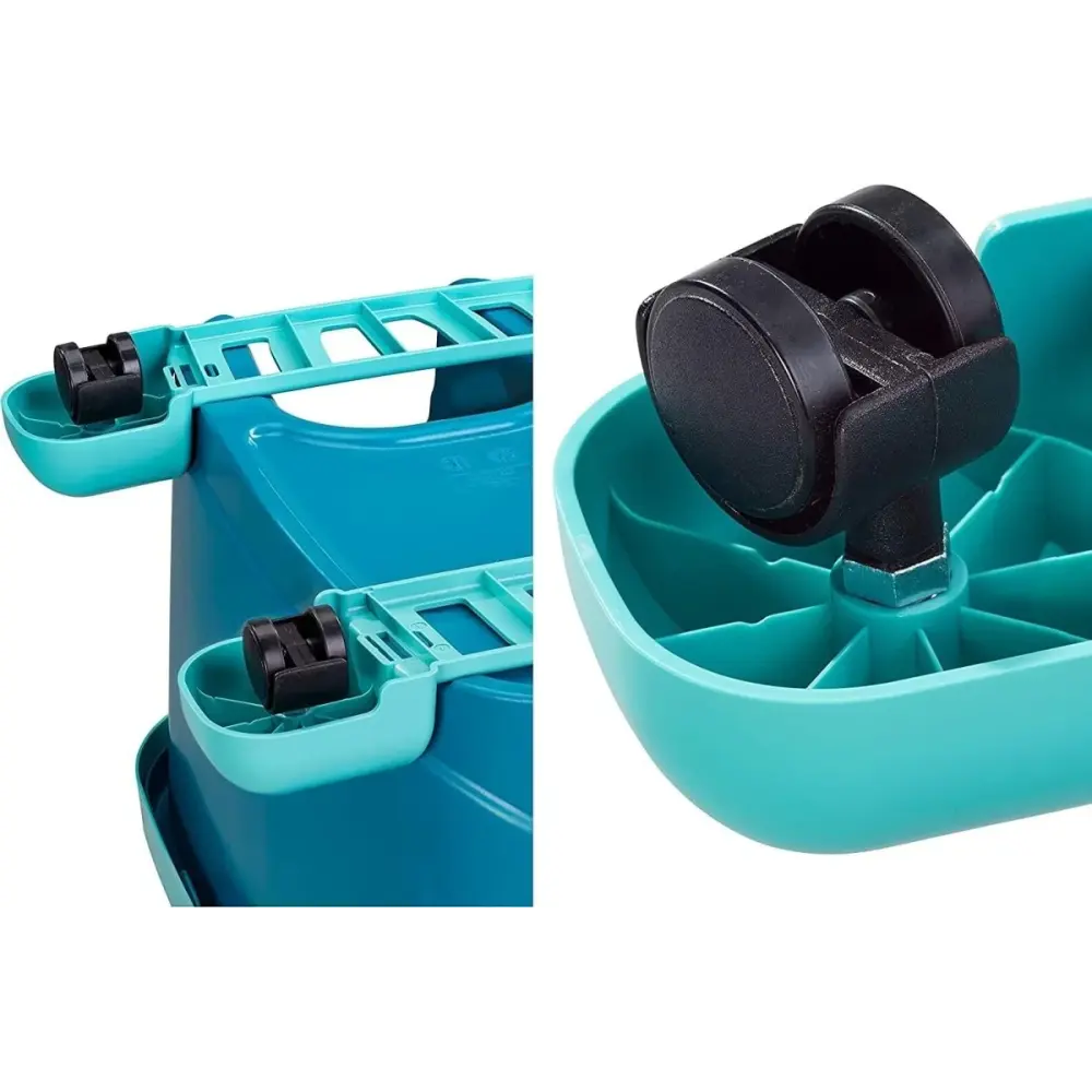 Carrello con Rotelle per Secchio Clean Twist Ergo Leifheit