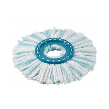 Testina di Ricambio Micro Duo per Clean Twist Disc Mop Leifheit