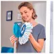 Testina di Ricambio Micro Duo per Clean Twist Disc Mop Leifheit