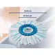 Testina di Ricambio Micro Duo per Clean Twist Disc Mop Leifheit