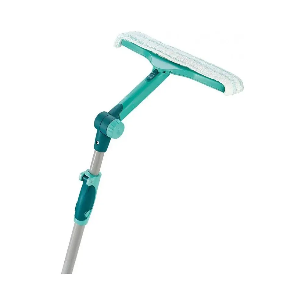 Lavavetri Telescopico 4 in 1 con Snodo e Manico 130-210 cm Leifheit