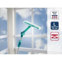 Lavavetri Telescopico 4 in 1 con Snodo e Manico 130-210 cm Leifheit