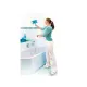 Lavapiastrelle e Vasca Flexi Pad con Snodo Leifheit