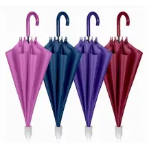 Ombrello Donna Lungo Automatico New Basic 61 cm Tinta Unita Perletti