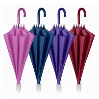 Ombrello Donna Lungo Automatico New Basic 61 cm Tinta Unita Perletti