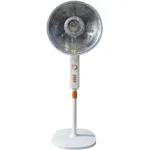 Stufa Elettrica a Piantana Carbon Crystal SA9680 Oscillante 124 cm 900
