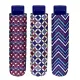 Ombrello Mini Pieghevole Unisex 54 cm Manuale Fantasia Geometrica Perl