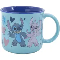 Tazza Mug Stitch 355 ml in Ceramica con Confezione Regalo Disney