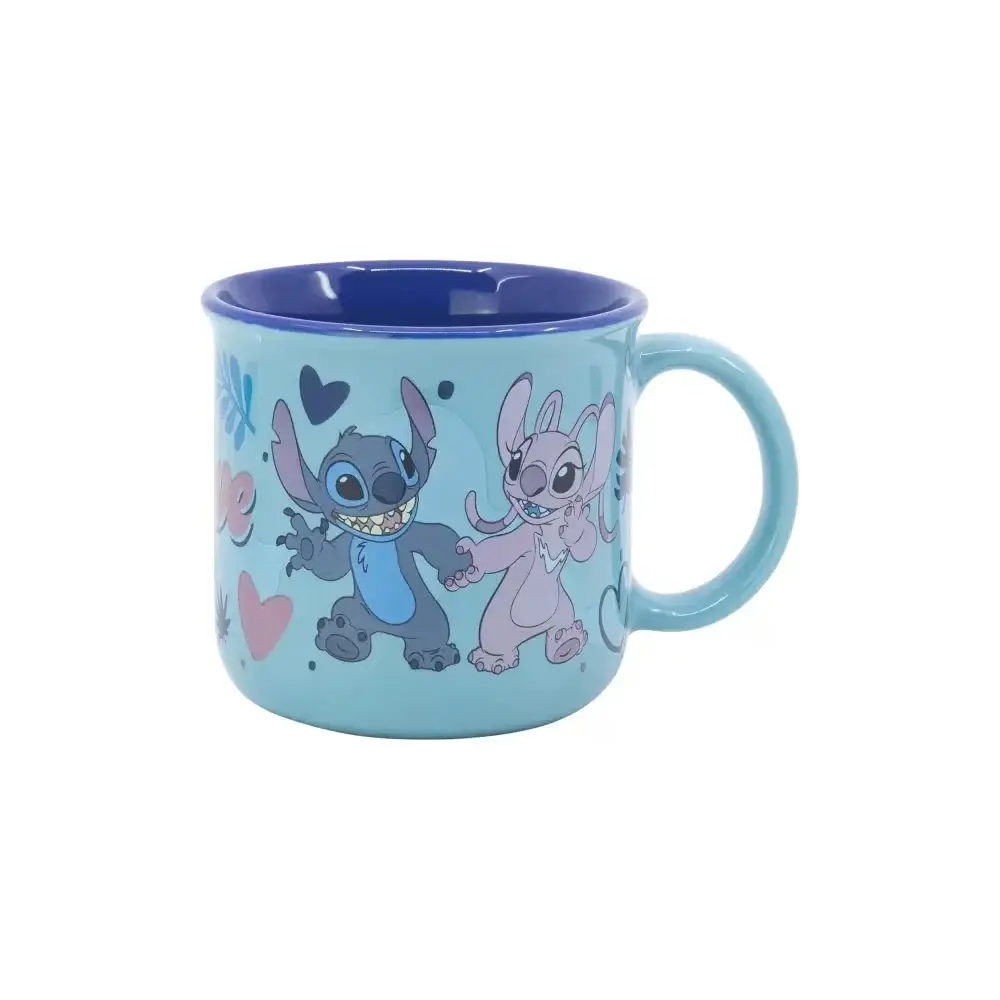 Tazza Mug Stitch 355 ml in Ceramica con Confezione Regalo Disney