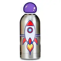 Borraccia Termica Spazio 350 ml in Acciaio Inox con Tappo Sagomato Sev
