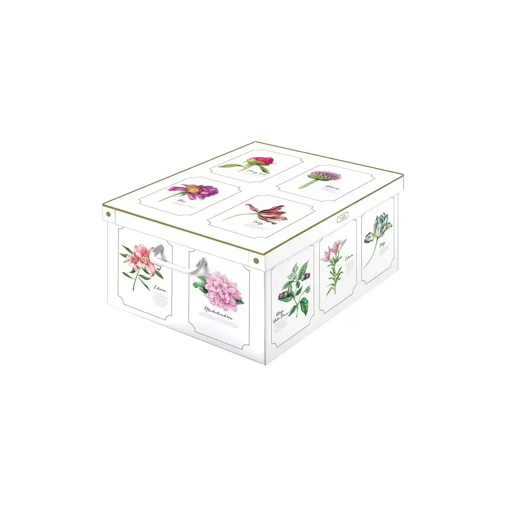 Scatola Armadio in Cartone Botanic 39x50x24 cm con Coperchio Lavatelli