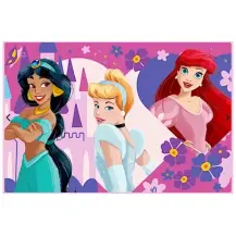 Tappeto Cameretta Principesse Disney 80x120 cm in Poliestere Disney