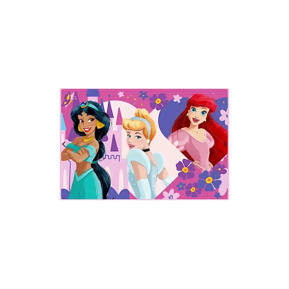 Tappeto Cameretta Principesse Disney 80x120 cm in Poliestere Disney