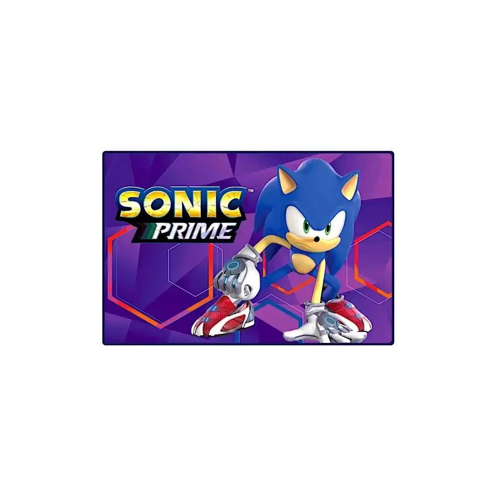 Tappeto Cameretta Sonic Prime 80x120 cm in Poliestere Sega