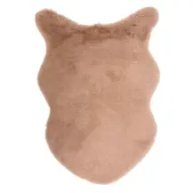 Tappeto Kathlyn Effetto Pelliccia Cammello 60x90 cm Bizzotto