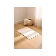 Tappeto in Pelliccia Sintetica Adriel Beige 60x90 cm Atmosphera