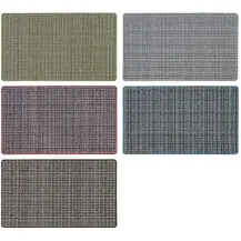 Tappeto Pixel 50x180 cm Effetto Melange Reds