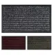 Zerbino Drive 40x60 cm a Righe con Cornice in Gomma Reds