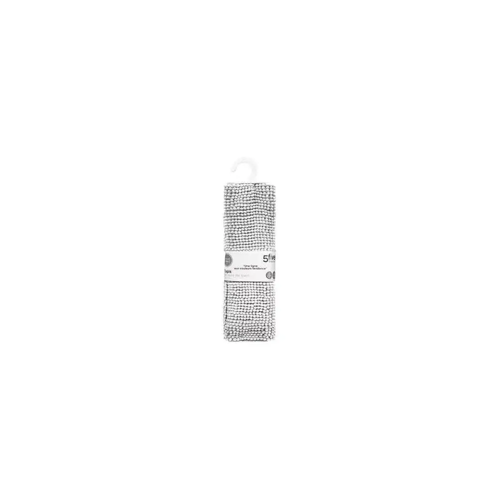 Tappeto Bagno Bianco Morbido 5Five